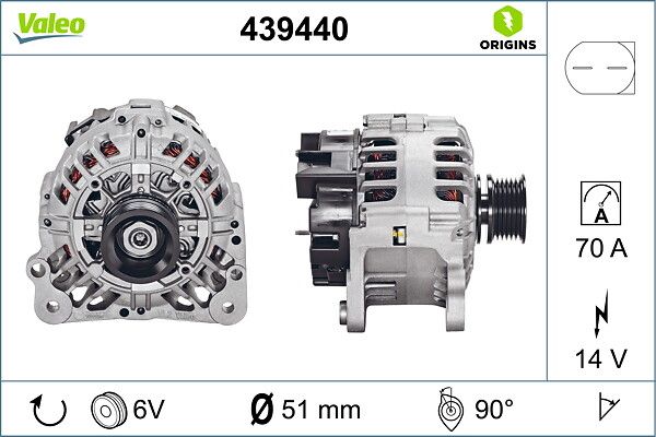 VALEO 439440 Alternator