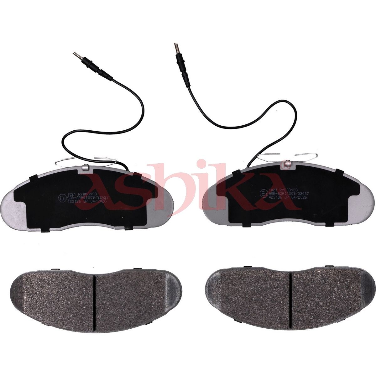 ASHIKA 50-01-1021 Brake pad set, disc brake