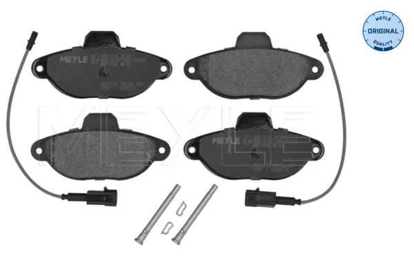 MEYLE 025 214 3616 Brake pad set, disc brake