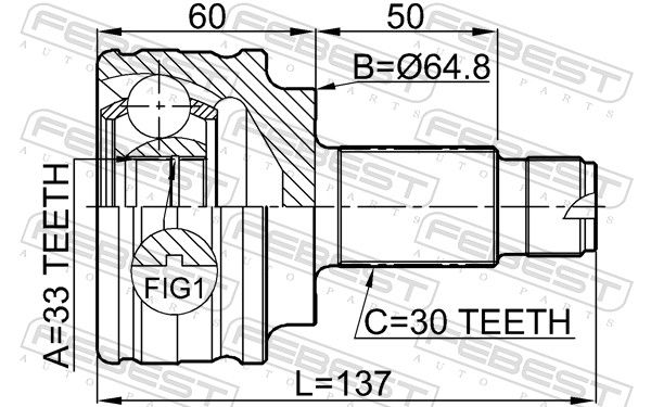 Joint Kit, drive shaft-1