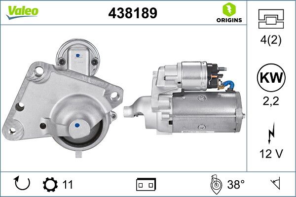 VALEO 438189 Starter