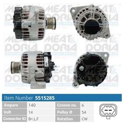 MEAT & DORIA 5515285 Alternator