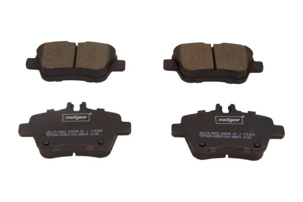 MAXGEAR 19-3002 Brake pad set, disc brake