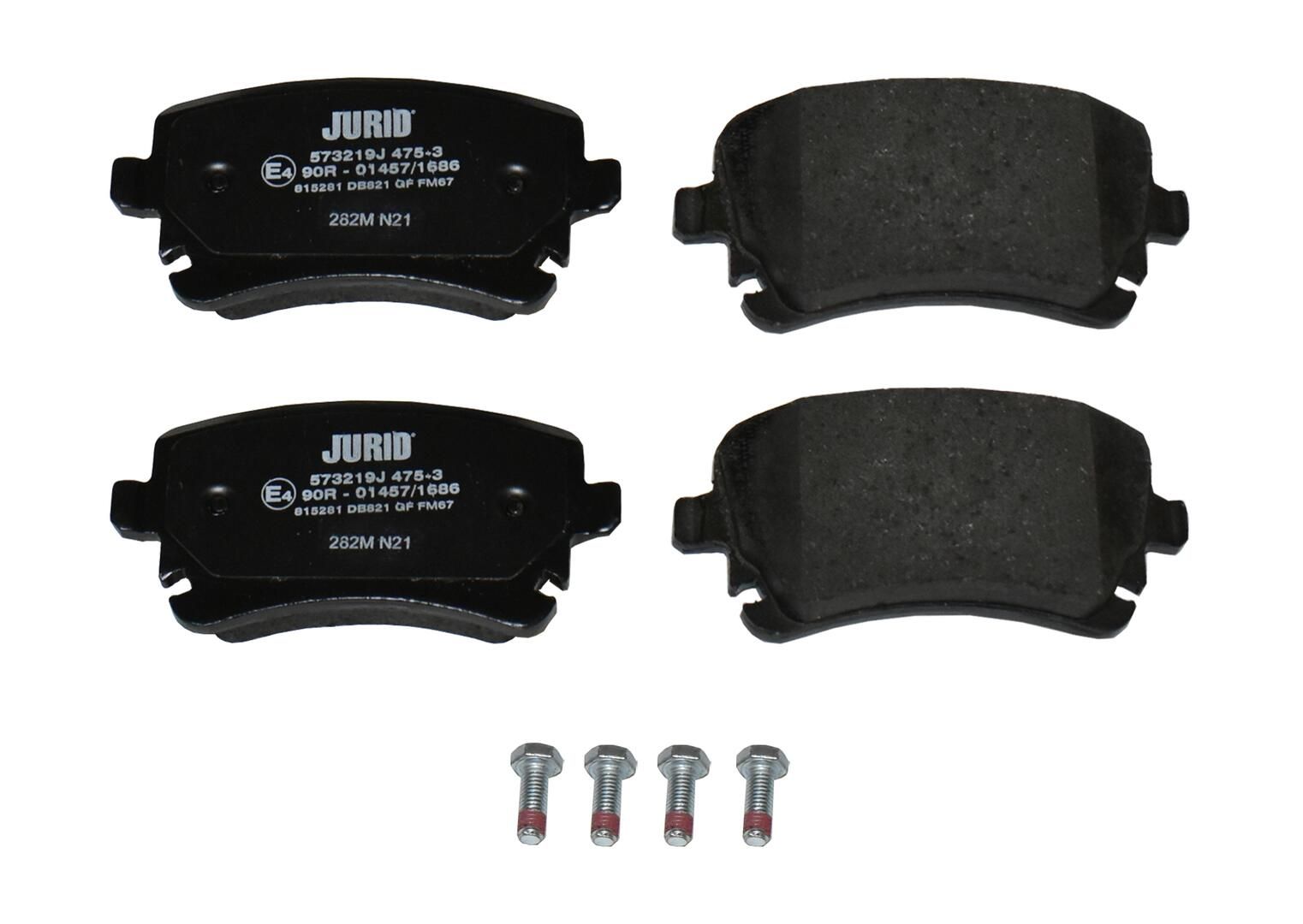 JURID 573219J Brake pad set, disc brake