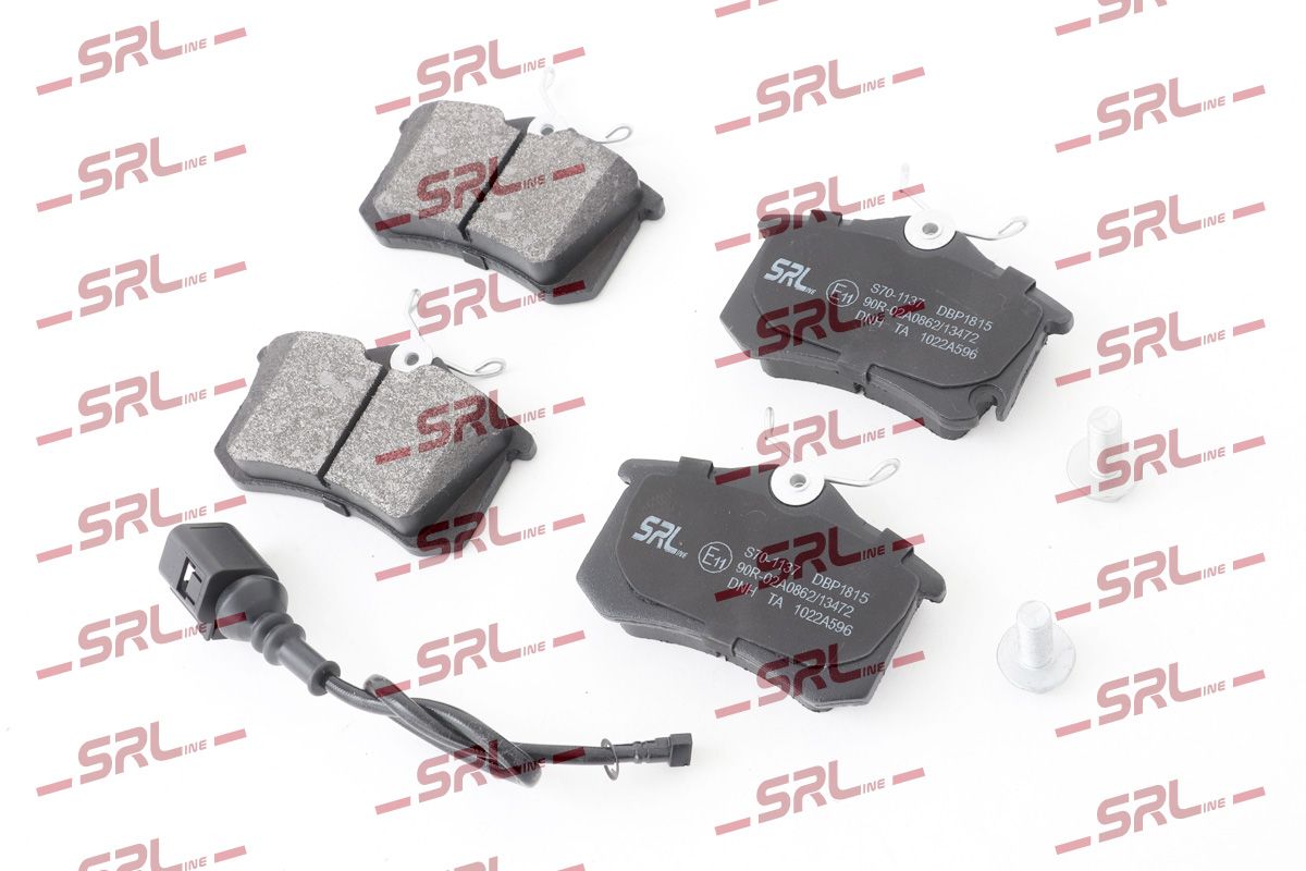 SRLINE S70-1137 Brake pad set, disc brake