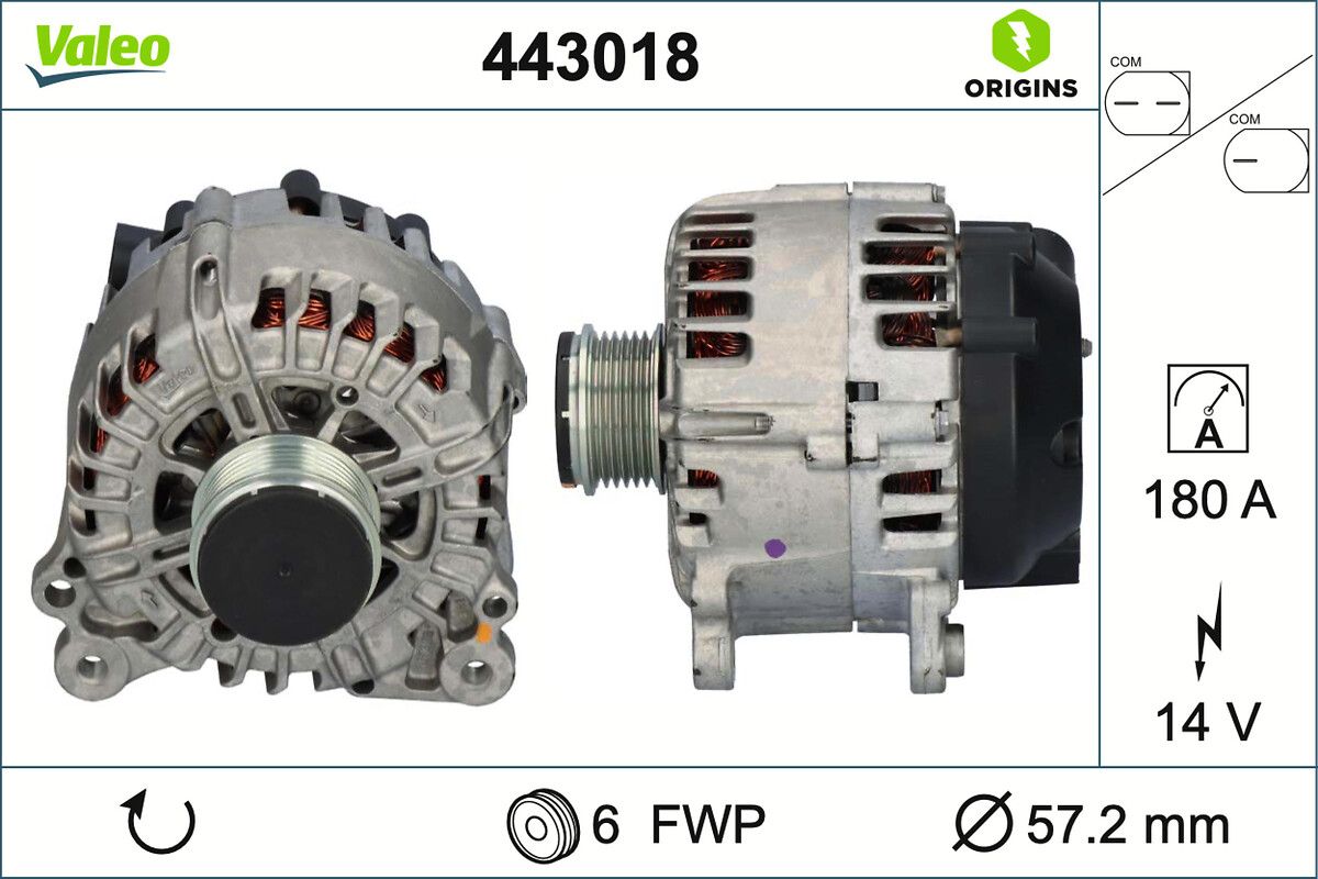 VALEO 443018 Alternator