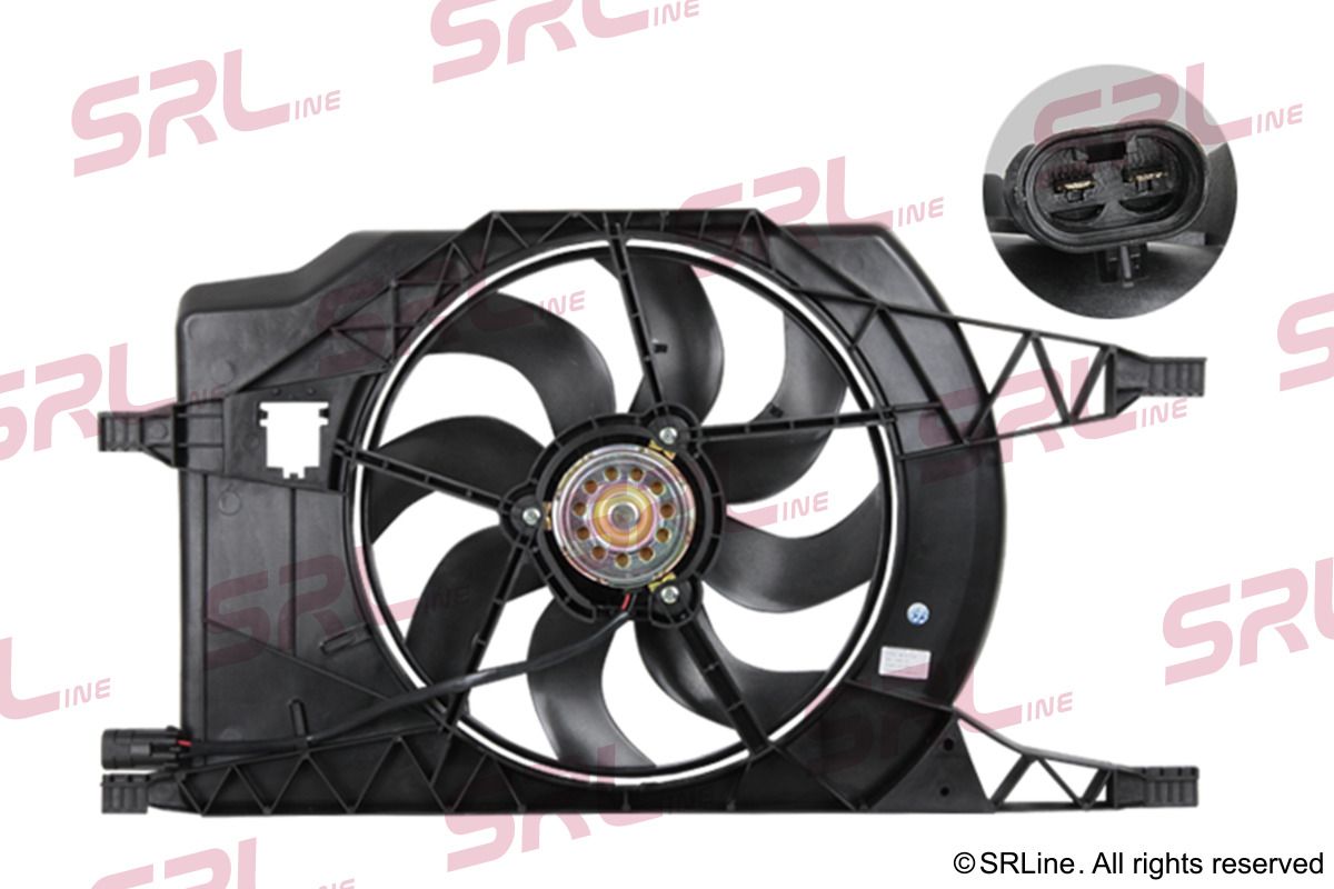 SRLINE 603723W2 Fan, engine cooling