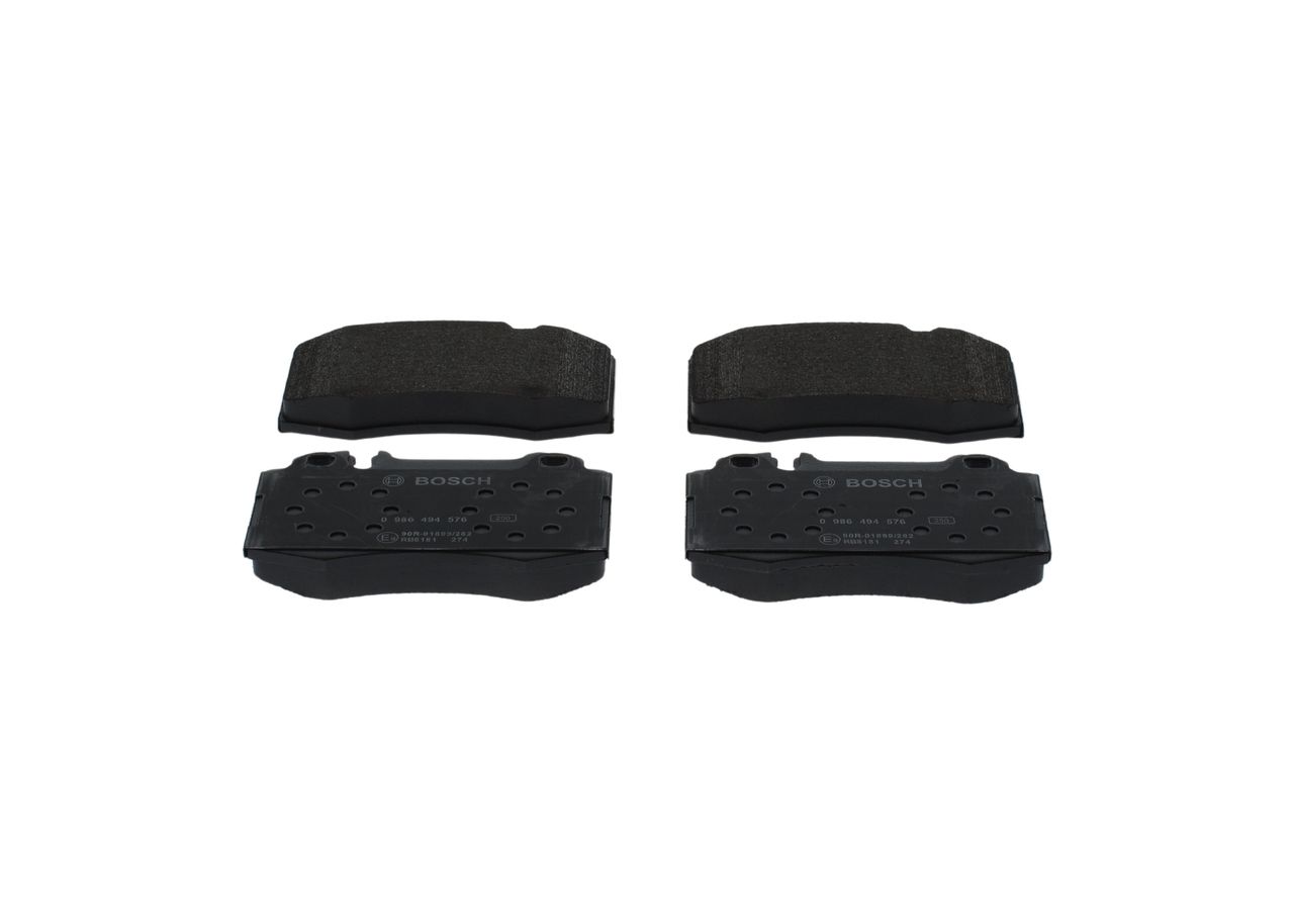 BOSCH 0 986 494 576 Brake pad set, disc brake