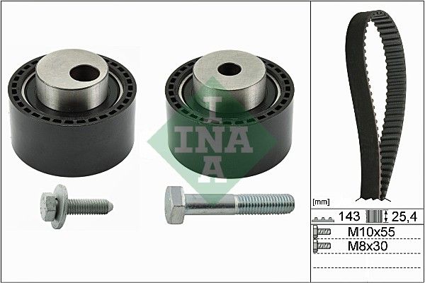 SCHAEFFLER INA 530 0368 10 Timing belt kit