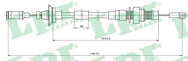 LPR C0005A Accelerator cable