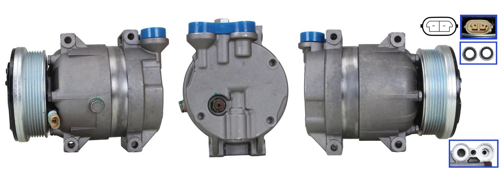 LUCAS ACP480 Compressor, air conditioning