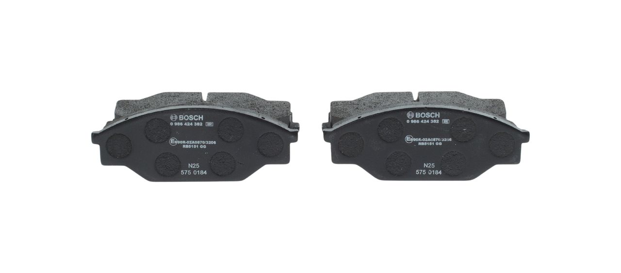 stabdžių trinkelių rinkinys, diskinis stabdys-2