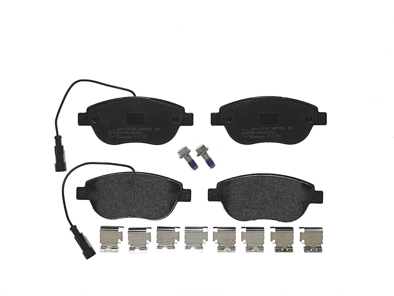BREMBO P 23 137 Brake pad set, disc brake