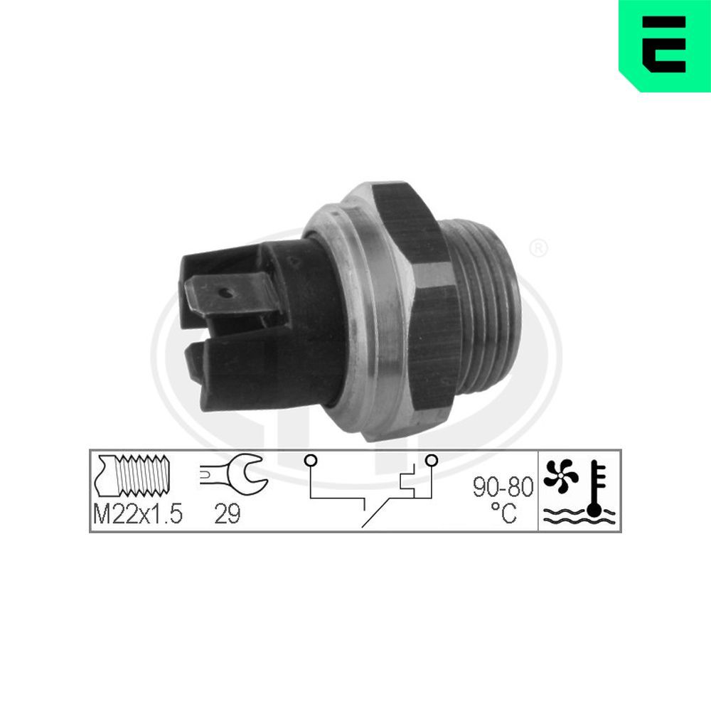 ERA 330165 Temperature switch, radiator fan