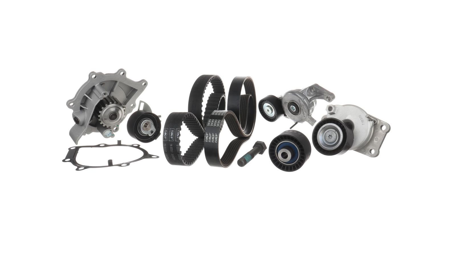 SKF VERTEVO VKMC 13006 Water pump + timing/v-ribbed belt set