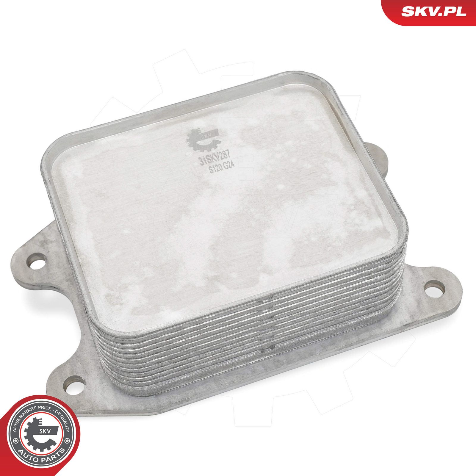 Oil Cooler, engine oil-1