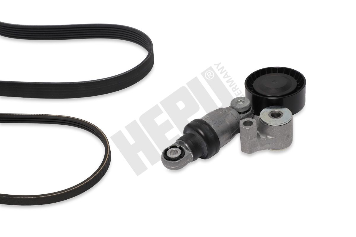 HEPU 20-2037 V-ribbed belt set