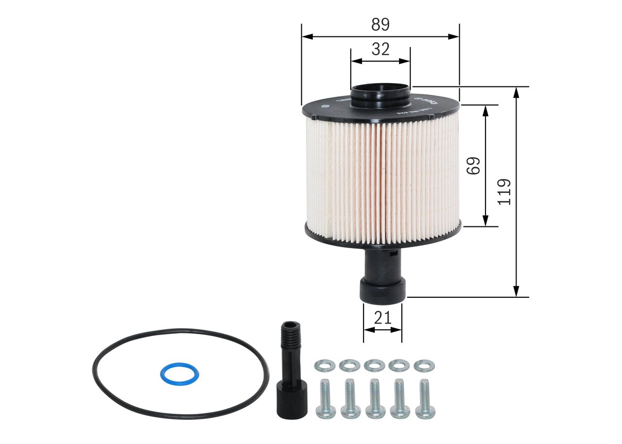 BOSCH F 026 402 825 Fuel filter