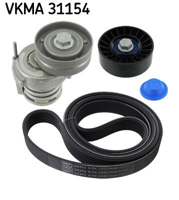 SKF VKMA 31154 V-ribbed belt set