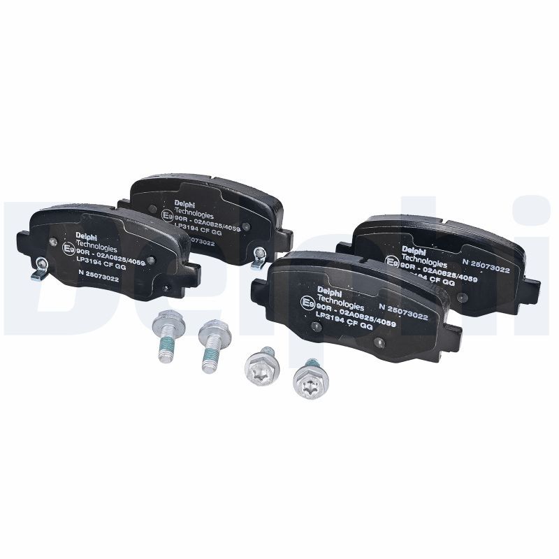 DELPHI LP3194 Brake pad set, disc brake