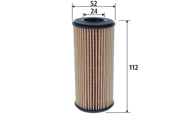VALEO 586616 Oil filter
