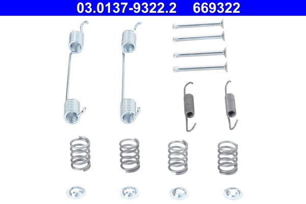 Accessory Kit, brake shoes-1