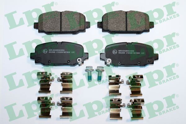 LPR 05P2183K Brake pad set, disc brake