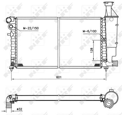 Radiator, engine cooling-4