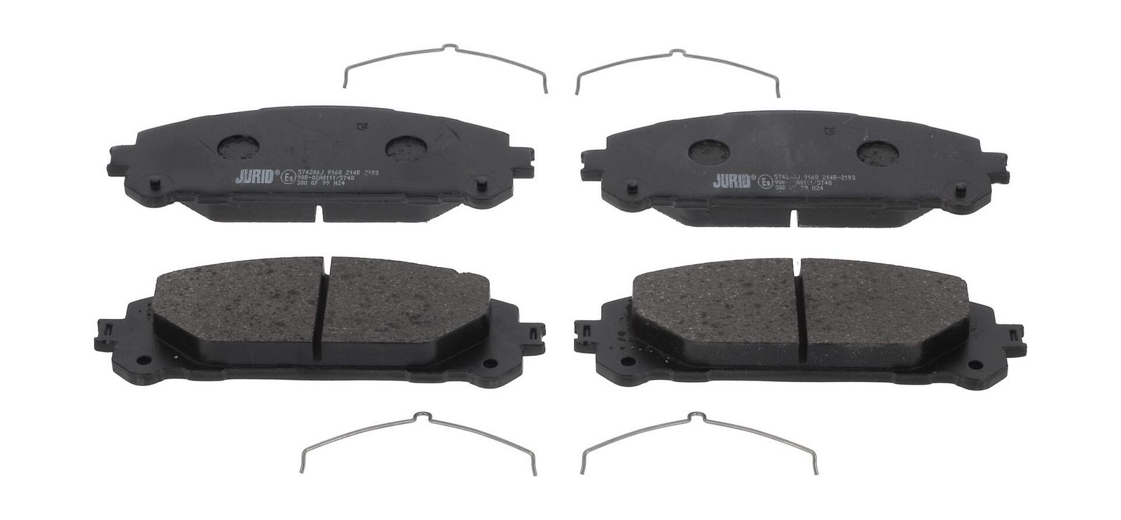 JURID 574206J Brake pad set, disc brake