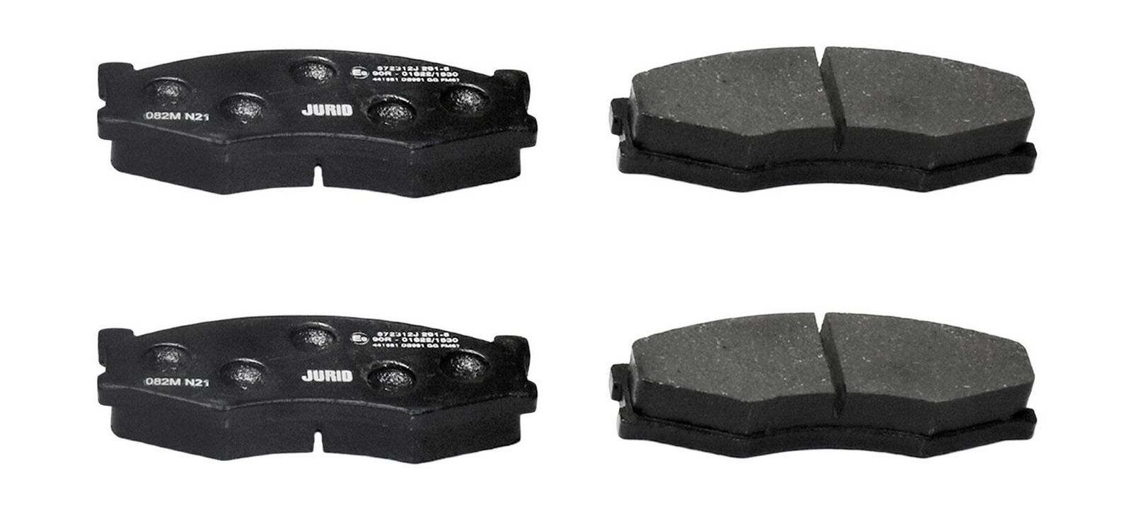 JURID 572312J Brake pad set, disc brake