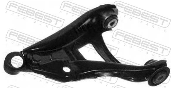 FEBEST 2424-KANLH Control/trailing arm, wheel suspension
