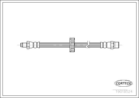 CORTECO 19018524 Brake hose