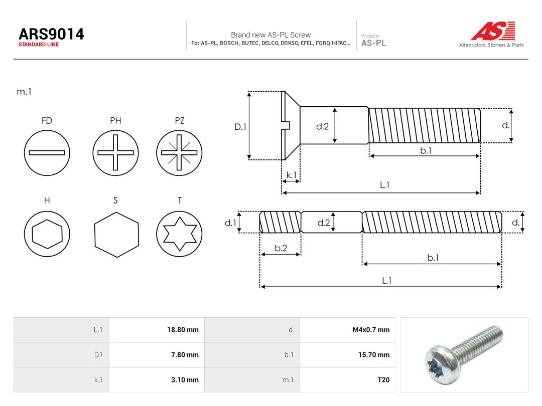 Repair Set, alternator-1