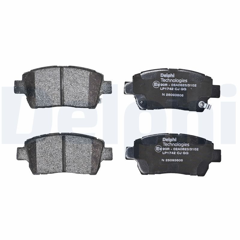 Brake Pad Set, disc brake-1