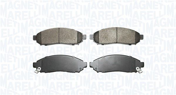 MAGNETI MARELLI 363916060927 Brake pad set, disc brake