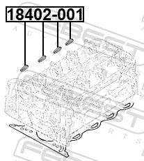 Gasket, intake manifold-1