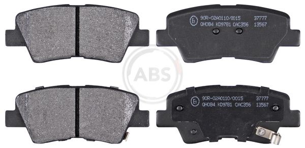 A.B.S. 37777 Brake pad set, disc brake