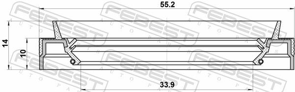 Shaft Seal, drive shaft-1