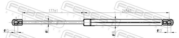 Gas Spring, boot/cargo area-1