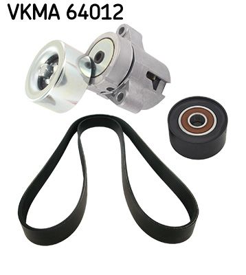SKF VERTEVO VKMA 64012 V-ribbed belt set