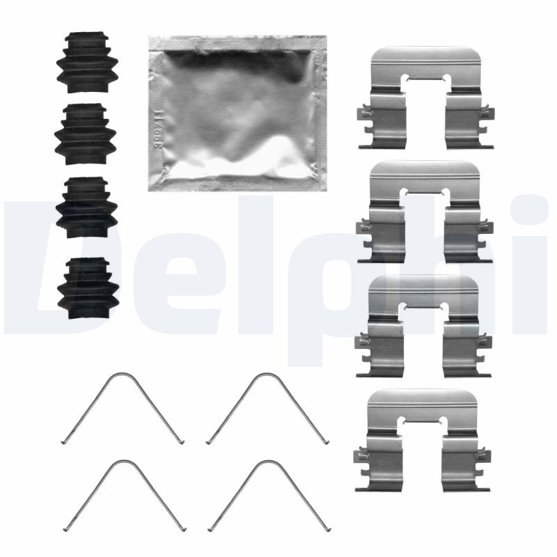 DELPHI LX0684 Accessory kit, disc brake pad