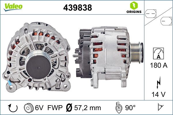 VALEO 439838 Alternator