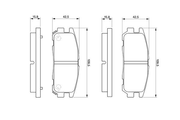 Brake Pad Set, disc brake-7