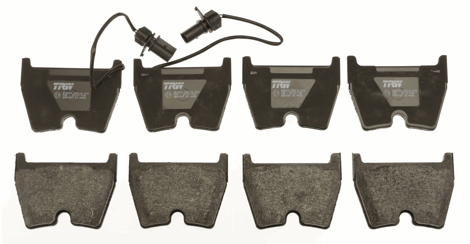 Brake Pad Set, disc brake-1