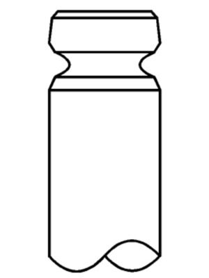 MAHLE 001 VE 30904 000 Intake valve