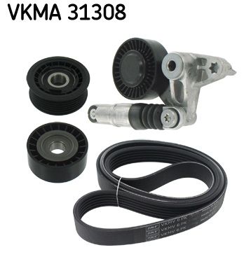 SKF VKMA 31308 V-ribbed belt set