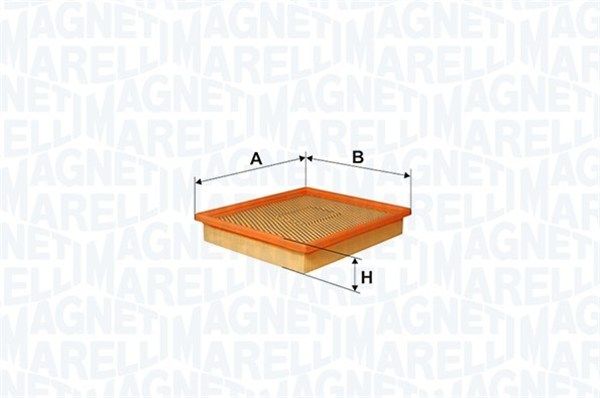 MAGNETI MARELLI 153071760165 Air filter