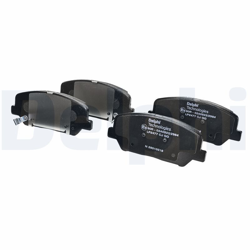 DELPHI LP2477 Brake pad set, disc brake