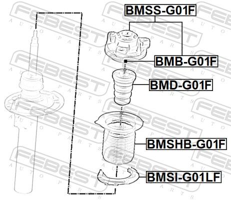 Protective Cap/Bellow, shock absorber-1