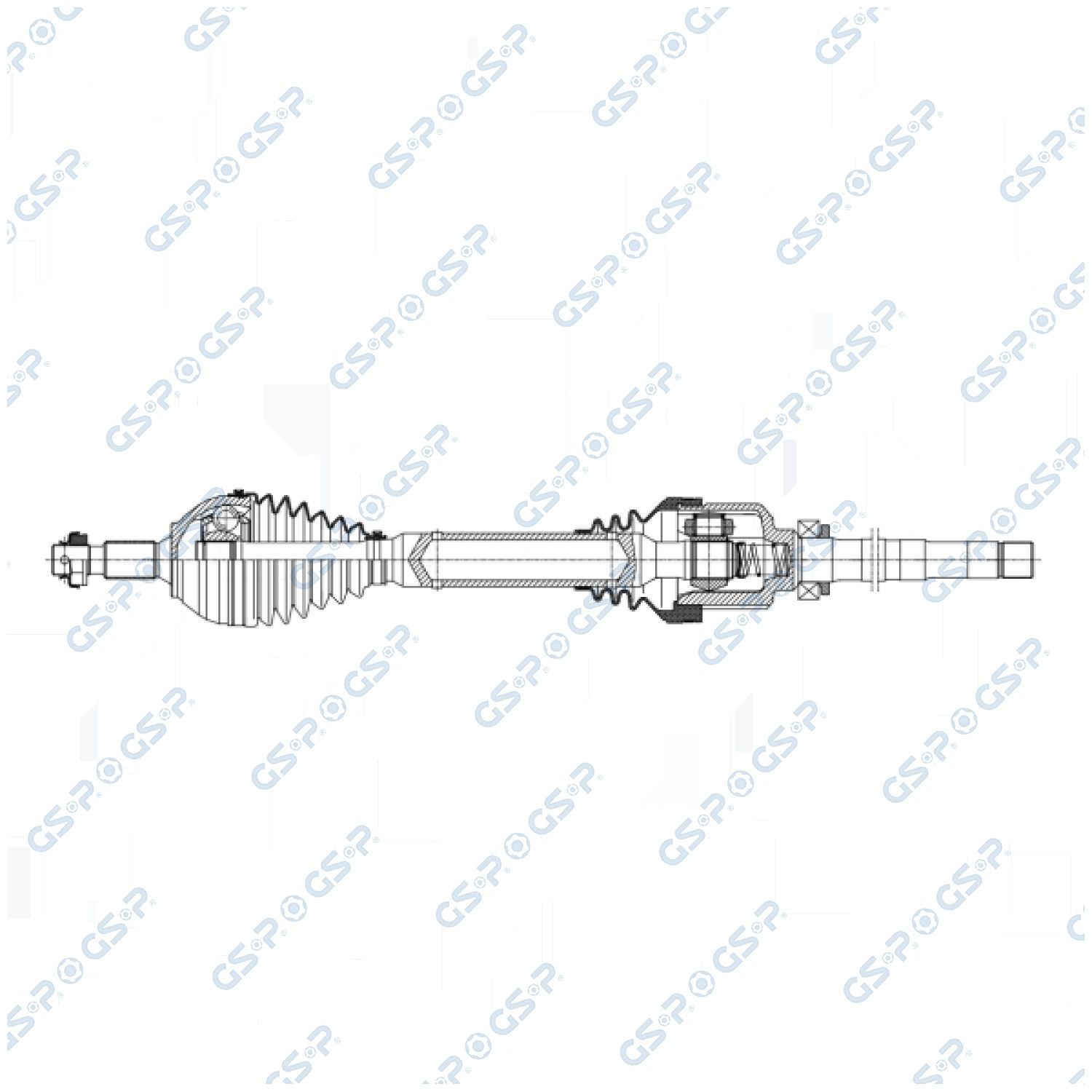 GSP 210302OL Drive shaft
